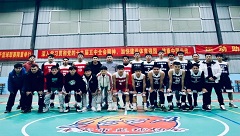 我校男子篮球队强势挺进来宾市“云星杯”俱乐